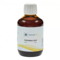 Aur coloidal nanositGold 30 ppm, 200 ml, origine germană