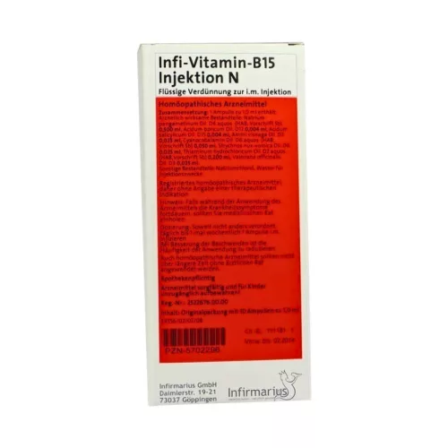 VITAMINA B15 INJECTABIL N 10X1 ML MADE IN GERMANY – Energie