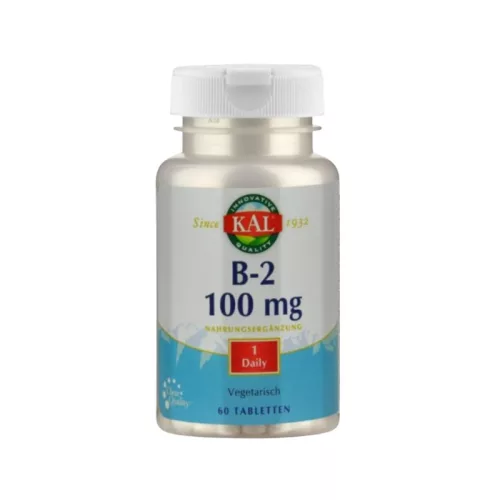 Vitamina B2 Riboflavină 100 mg – Energie