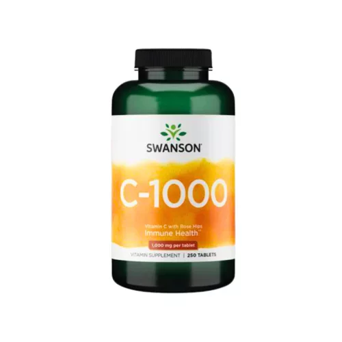Swanson Vitamina C 1000mg/90buc – energie și vitalitate
