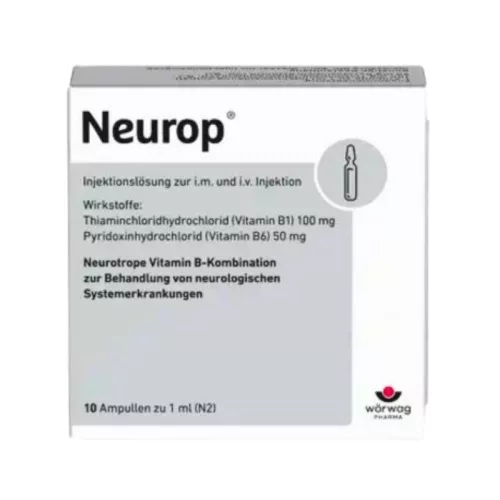 Neurop injecții 10 fiole x 1 ml – Energie