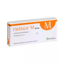Helixor M 50 mg / 8 x 1 ml soluție injectabilă – Energie