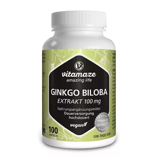 Ginkgo Biloba 100 mg – Energie