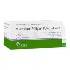 MILCHSÄURE Pflüger Potenzakkord Inj. 50x2 ml – Energie