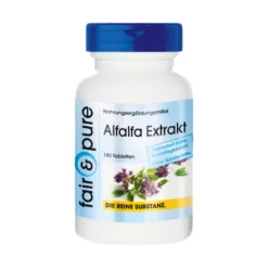 Alfalfa Extrakt 1500mg 180 tablete – Energie
