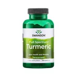 Swanson turmeric 720mg/caps. full spectrum 100 pcs. – energie și vitalitate