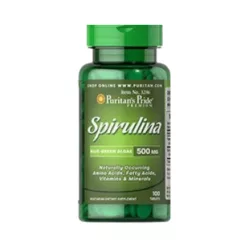 Puritan’s Pride Spirulina 500mg / 100 tablete – Energie