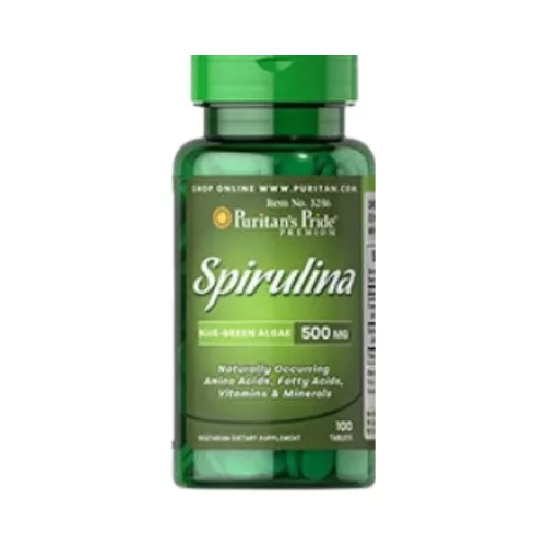 Puritan’s Pride Spirulina 500mg / 100 tablete – Energie