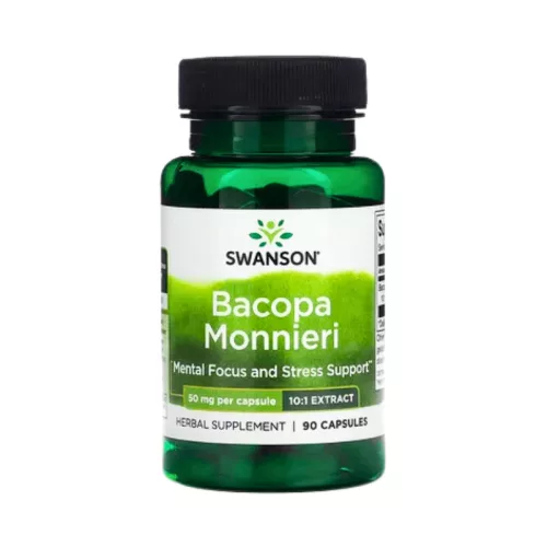 Swanson Bacopa Monnieri 50 mg – Energie