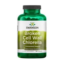 Swanson Chlorella Broken Cell – energie și vitalitate