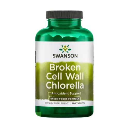 Swanson Chlorella Broken Cell – energie și vitalitate