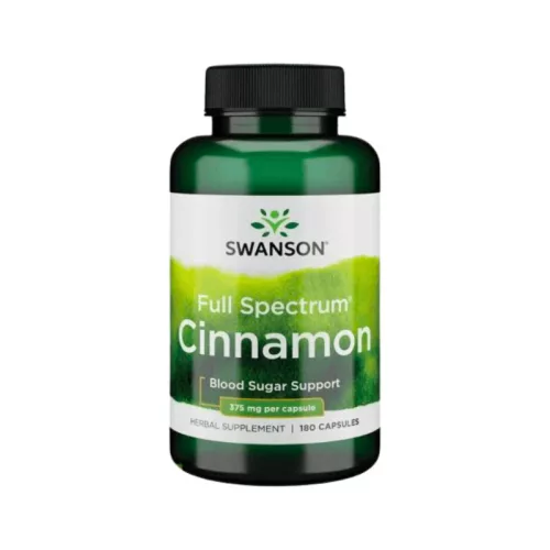 Swanson Scorțișoară Full Spectrum 375 mg – Energie