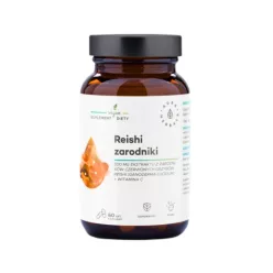 Reishi 400 mg + Vitamina C / 60 capsule – energie și vitalitate
