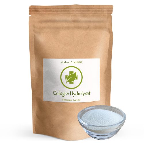 Collagen hydroisolat pudra 500 g/GERMANIA – Energie