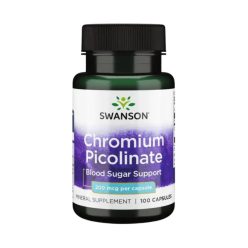 Chromium Picolinate 200 mcg, 100 capsule – Energie