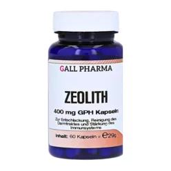 Zeolith 400 mg, 60 capsule – Detoxifiere