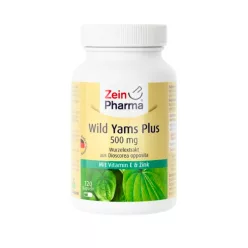 Wild Yams Plus 500 mg, 120 capsule – Energie