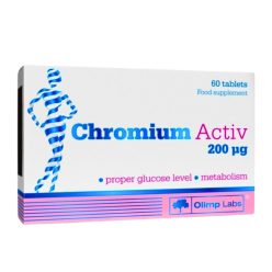 Chromium Activ 200 µg, 60 tablete – Energie