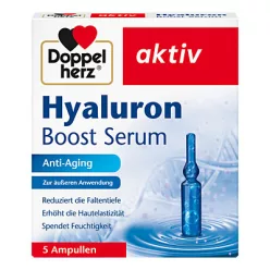   Doppelherz Hyaluron Boost Serum fiole 5x2 ml – efect lifting & hidratare intensă