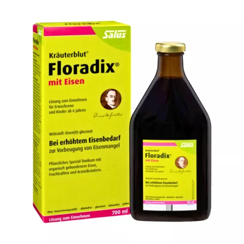 Floradix mit Eisen Tonikum 700 ml – Energie