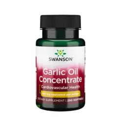 Swanson Garlic Oil 500 mg – Sănătate