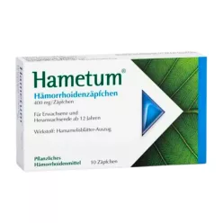 Hametum supozitoare hemoroizi 400 mg, 10 buc – Energie