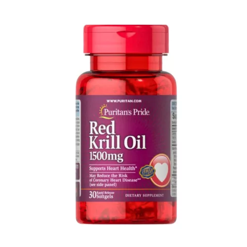 Puritan’s Pride Red Krill Oil 1500 mg – Energie