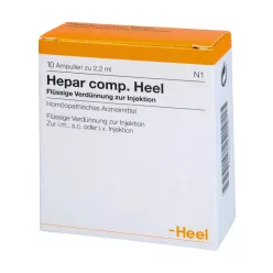 Hepar comp. Heel 10 fiole x 2,2 ml – Sănătate