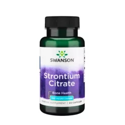 Swanson Citrat de Strontiu 350 mg – Energie