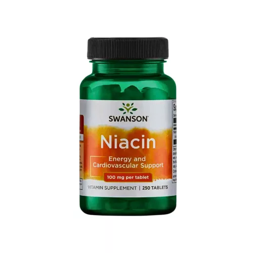 Swanson Niacină 100 mg – Energie