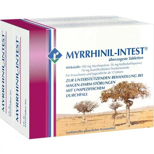 MYRRHINIL-INTEST® 100 tabletta (impotriva inflamatiilor gastrointestinale)