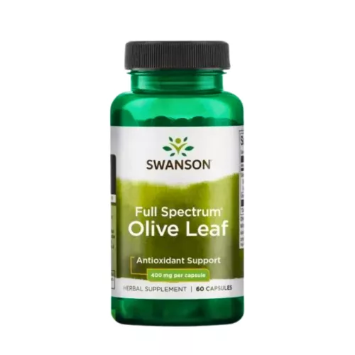 Swanson Olive Leaf 400 mg – energie și vitalitate