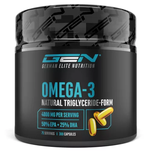 Omega-3 4000 mg ulei de pește – 3200 mg EPA DHA –300 capsule  Suport inimă, creier și inflamație