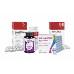  Protocol Premium de Slăbire – Detox Ficat120tab + Control Apetit 42 tab+ Blocare Calorii 45 tab+ Orlistat 84 tab