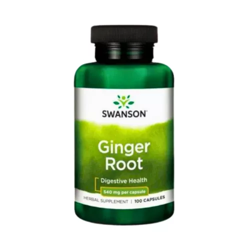 Swanson Ginger Root 540 mg – Sănătate