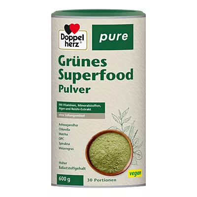 Doppelherz System Superfood Pulver 600g – energie, detox & imunitate naturală