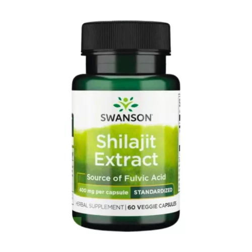 Swanson Shilajit 400 mg – Energie