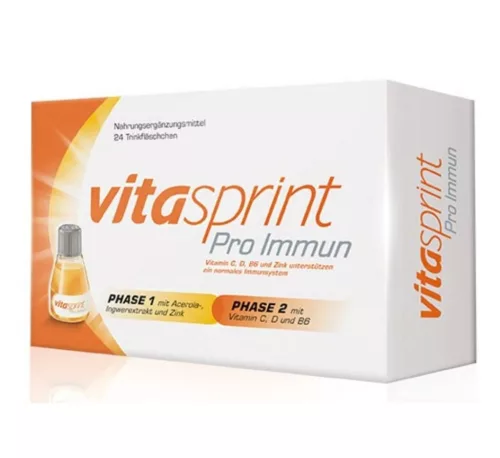 Vitasprint Pro Immune 24 ampule – energie și vitalitate