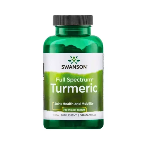 Swanson Turmeric 720 mg – energie și vitalitate